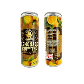 Lemonade Canna-Craft Cocktail | 12 fl oz Drink Beverage | 250MG