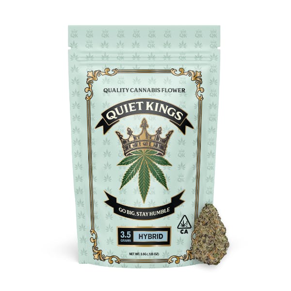 QUIET KINGS-FLOWER-MIXED LIGHT-KUSH MINTZ-3.5G