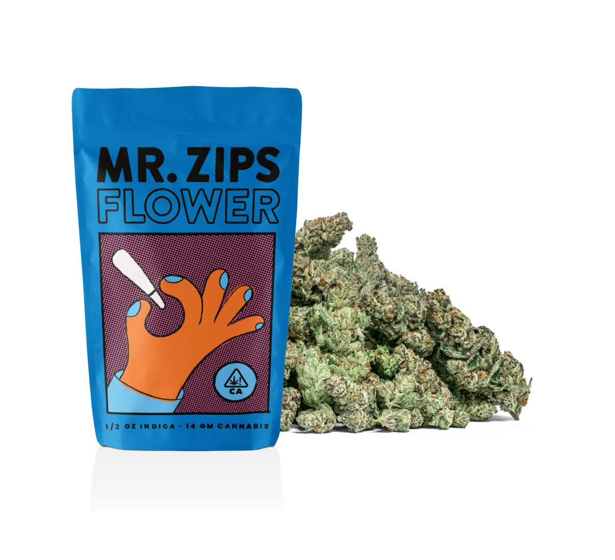 MR. ZIPS | Blue Zkittles | Indica | Flower | 14g