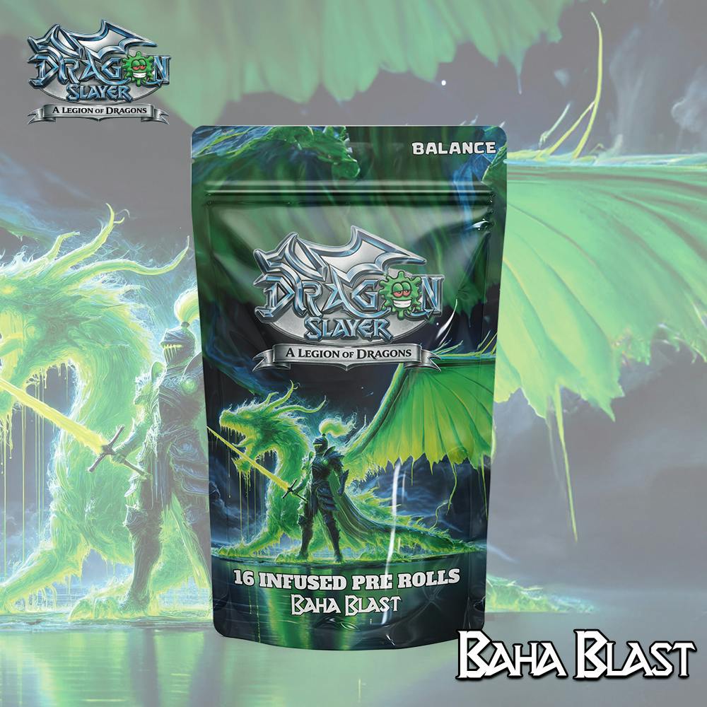 Baha Blast | Legion of Dragons | Infused Pre-roll | 16 x 0.8g by Giggles