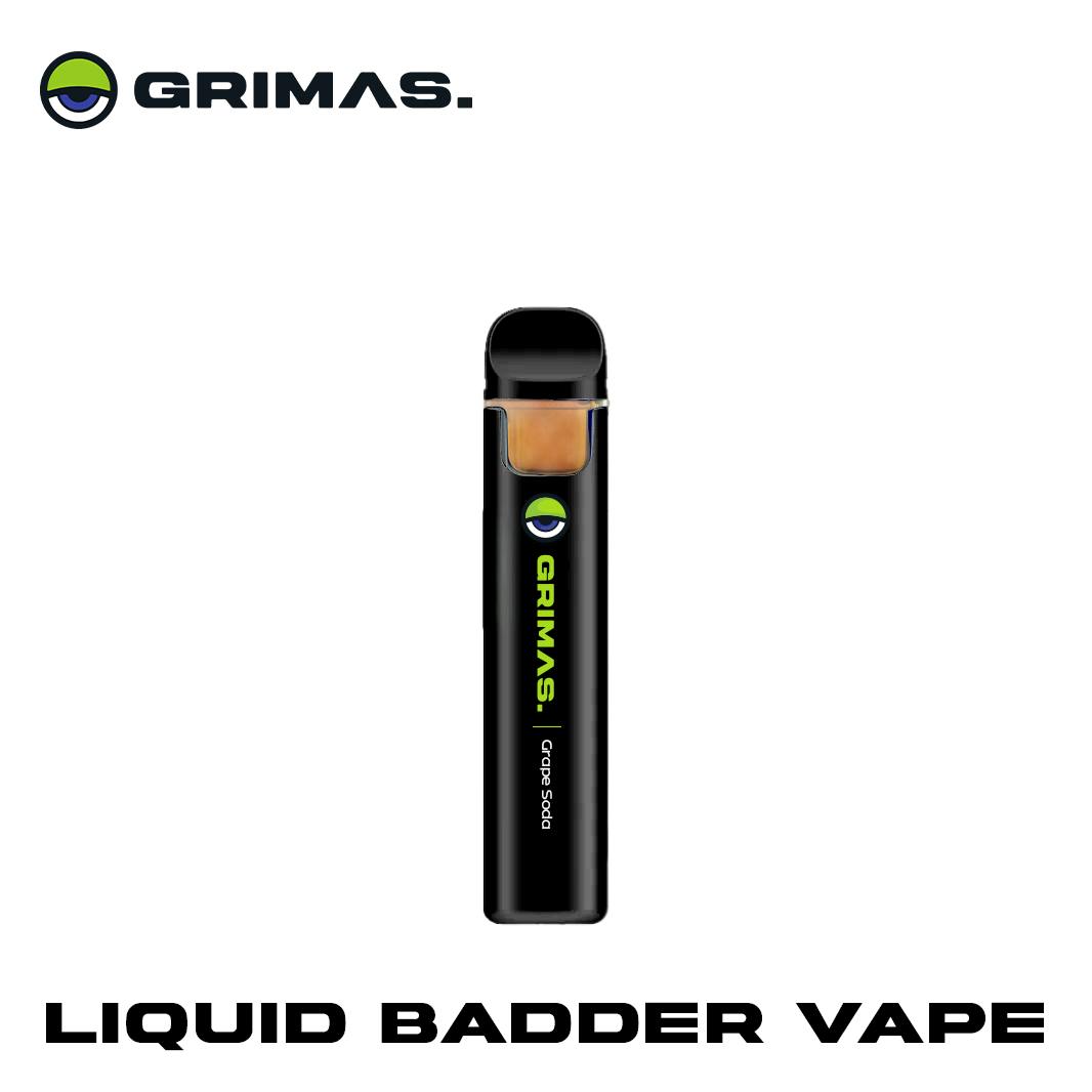 Grimas | 1g Liquid Badder Disposable | Grape Soda - Grimas