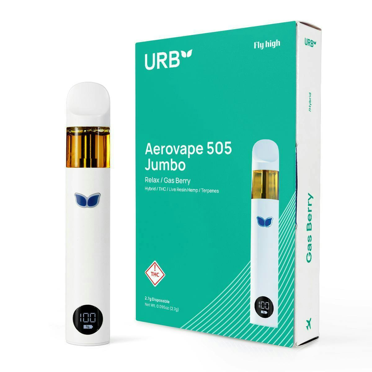 Gas Berry Aerovape Disposable 2.7g