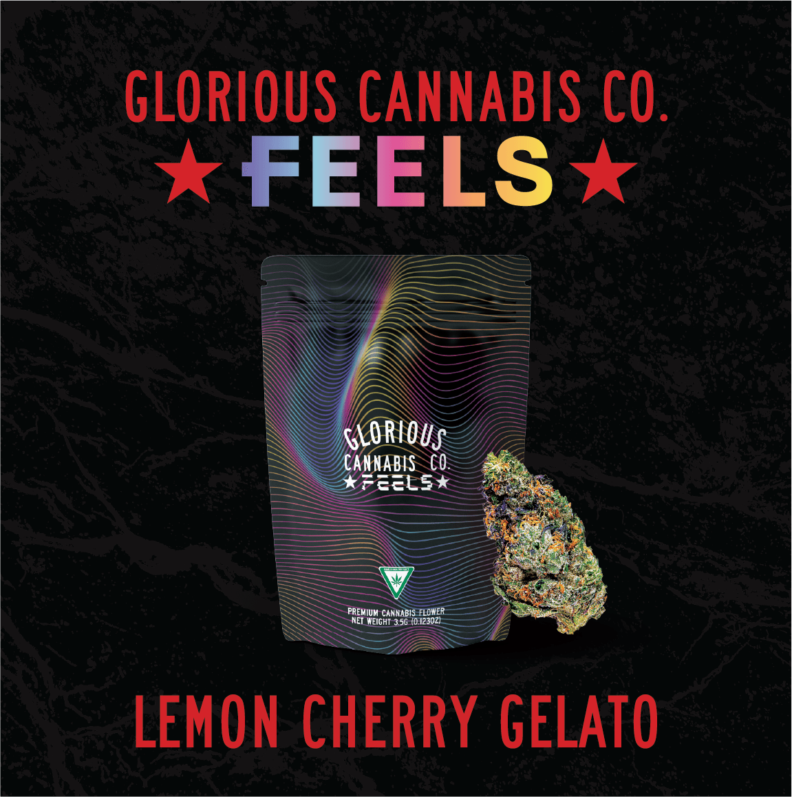 Lemon Cherry Gelato | Feels Big Buds | 3.5g