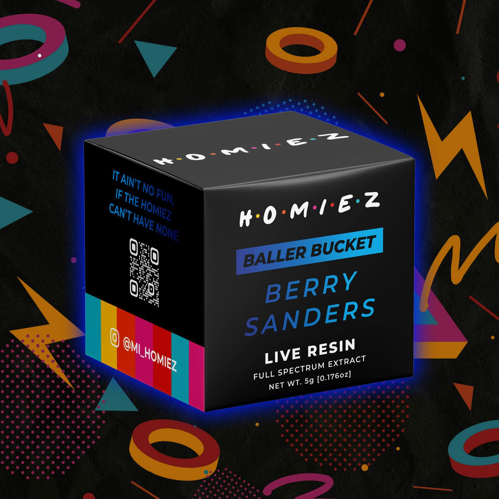 HOMIEZ | 5g Live Resin Baller Bucket I Berry Sanders - HOMIEZ