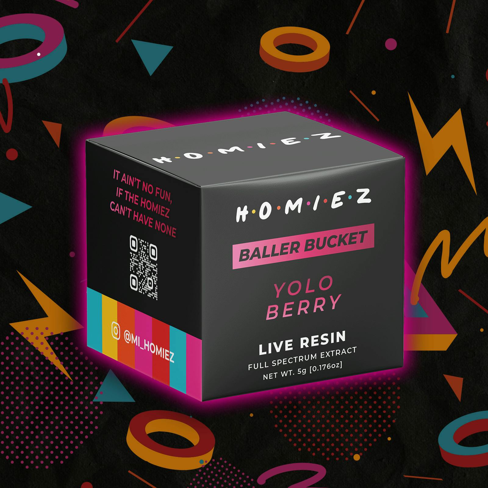HOMIEZ | 5g Live Resin Baller Bucket I Yolo Berry - HOMIEZ