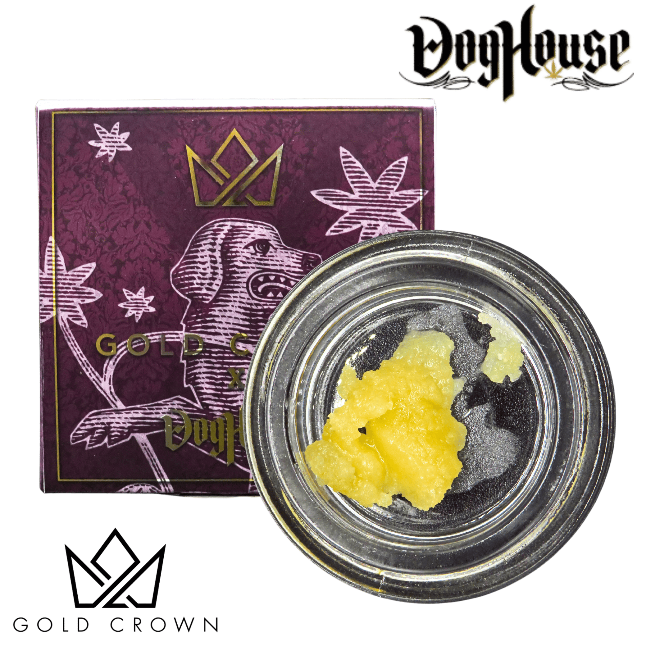 Gold Crown x DogHouse | Papa Burger | Badder | 1g by Gold Crown