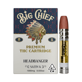 Big Chief 1g Cartridge - Headbanger