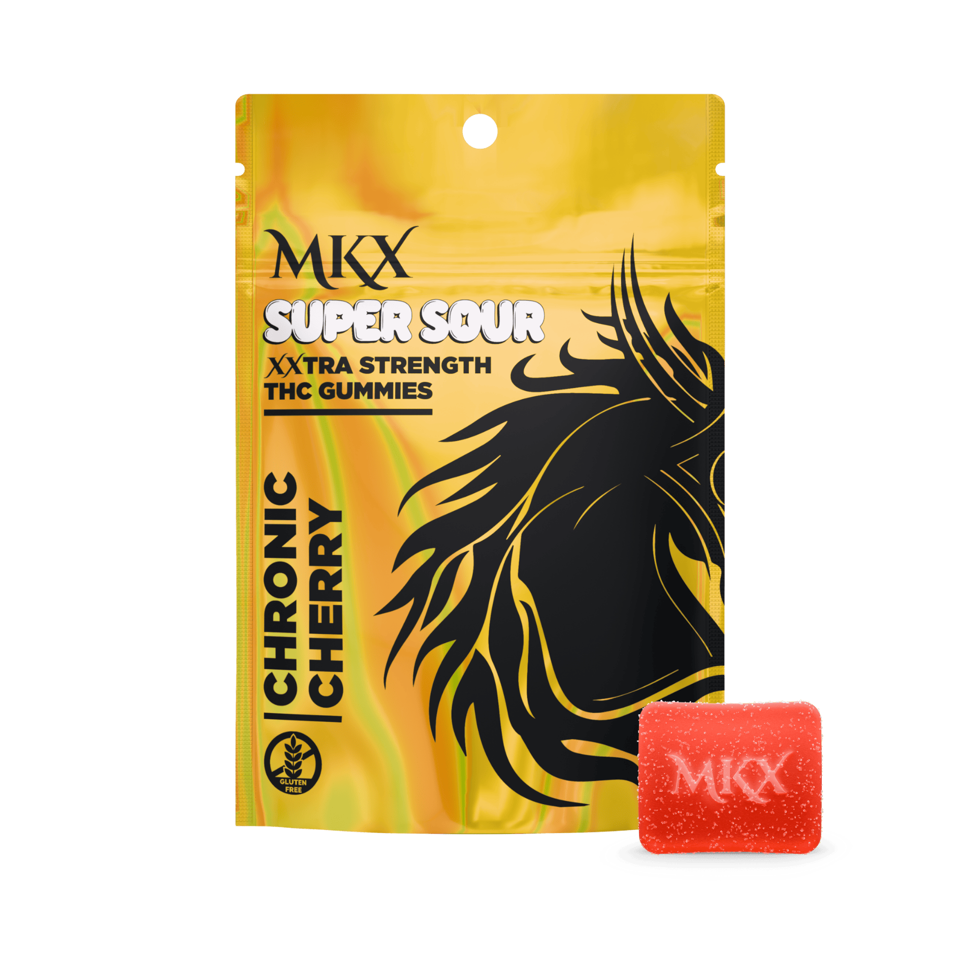 Super Sour XXTRA | Chronic Cherry Gummies | 200mg | 10ct | 20mg/ea