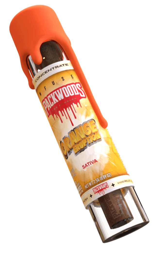 Orange Eruption | Live Rosin Infused Blunt | 2.5g by PACKS LOS ANGELES