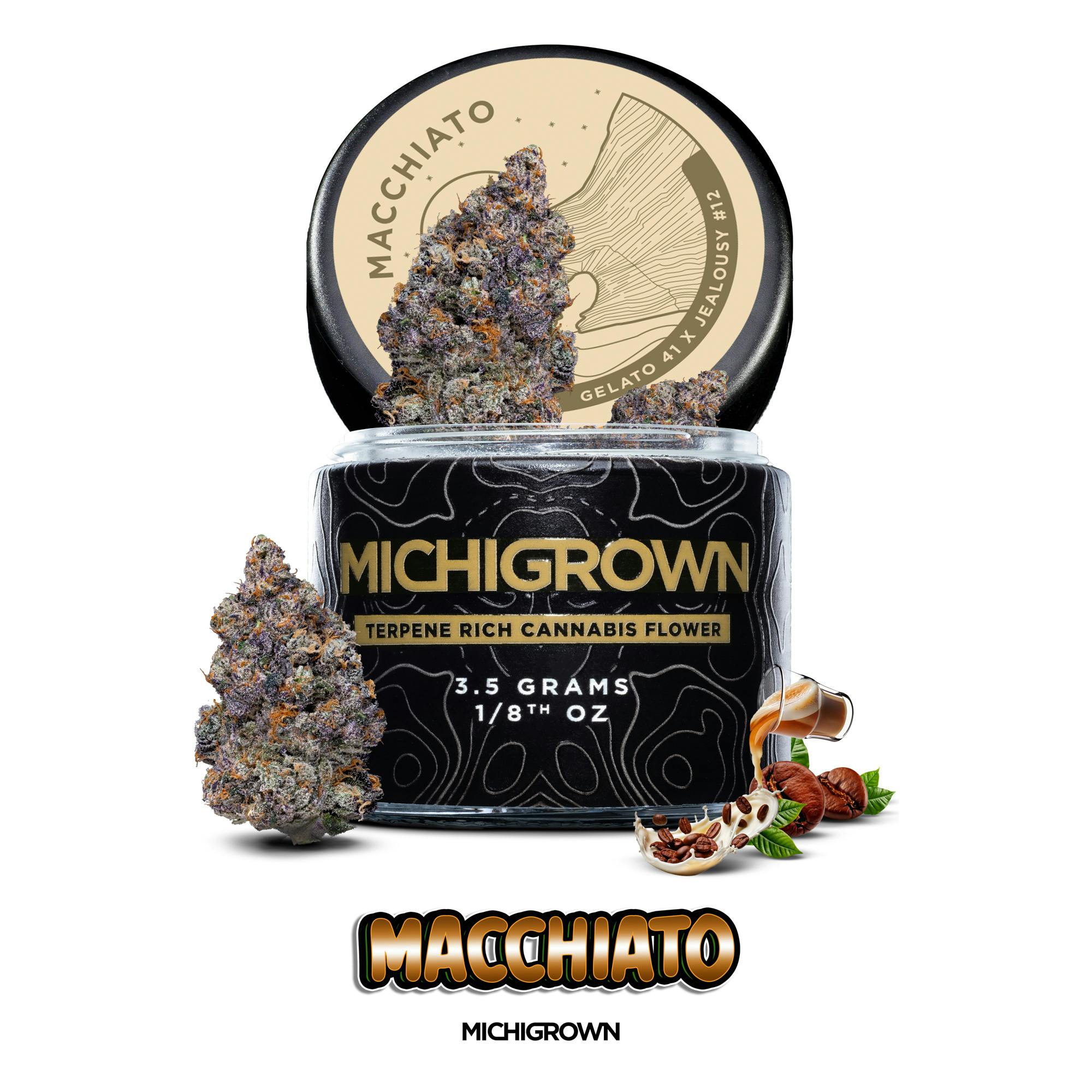 Macchiato - 3.5 Grams Premium Flower - Jars by MICHIGROWN