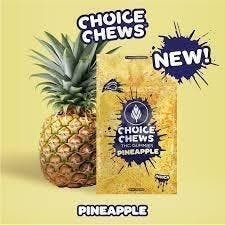 Choice Chews - Pineapple (Indica) - 100mg 20pk at Canna Provisions Weed Dispensary Holyoke