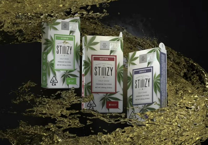 STIIIZY - SOUR DIESEL - Pod - 0.85g, Cartridges