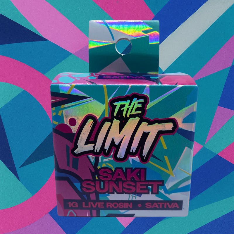 Saki Sunset | Hash Rosin | 1g by The Limit
