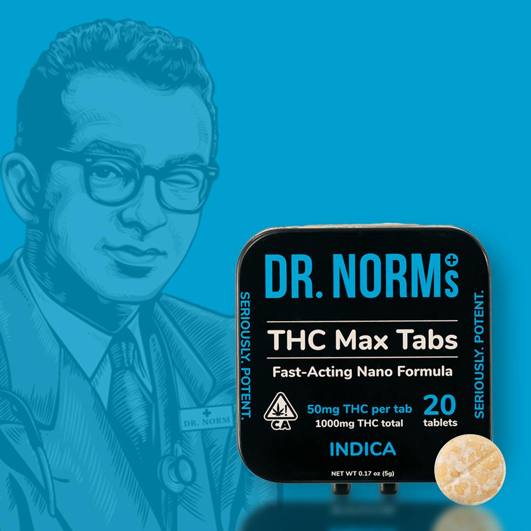 DR. NORM'S — THC Indica MAX Tablets