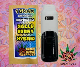 1G Hash Rosin Disposable - Halle Berry (Hybrid)
