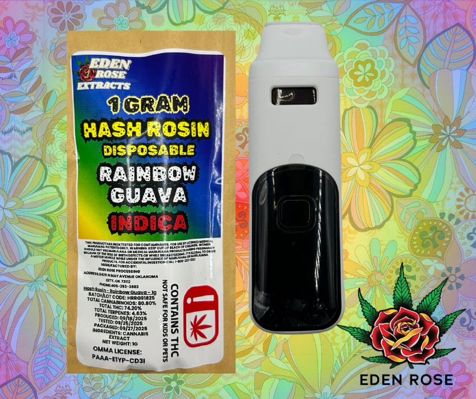 Eden Rose Dispensary Disposable Vape Pens | Order Online