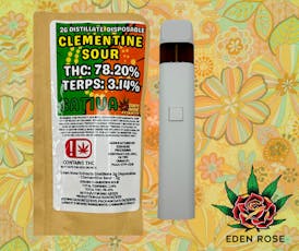 2G Distillate Disposable - Clementine Sour (Sativa)