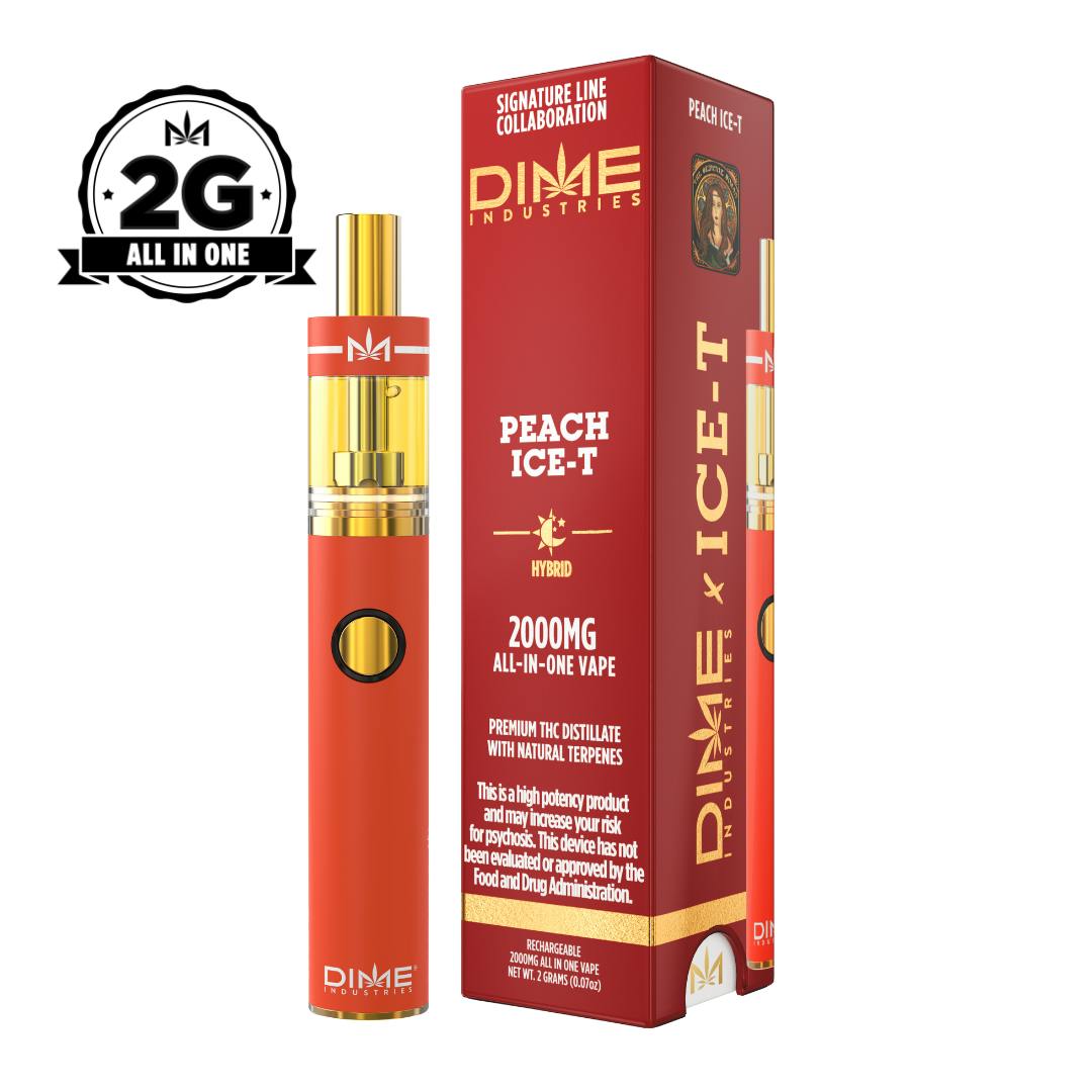 Peach Ice-T 2G All in One Device | Ice-T Collaboration - Authorized Dealer  Delivery - North Bergen | Weedmaps