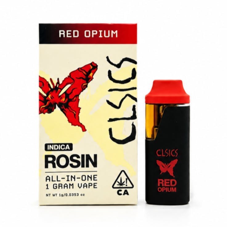 CLSICS Rosin & Rosin Infused Pre Rolls — Red Opium