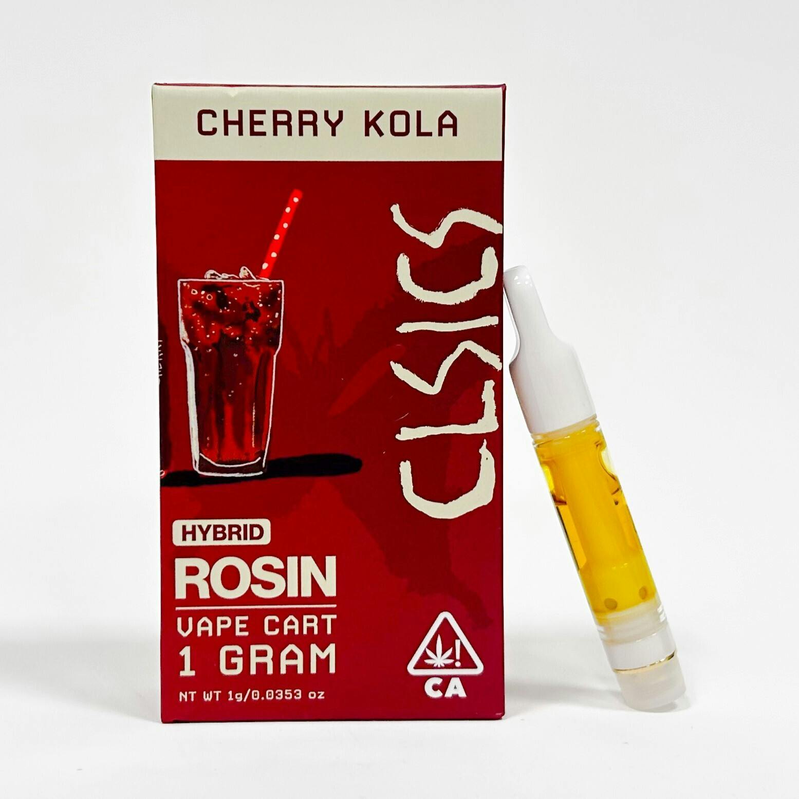 Cherry Kola - Live Rosin Vape Cartridge 1g - CLSICS Rosin & Rosin