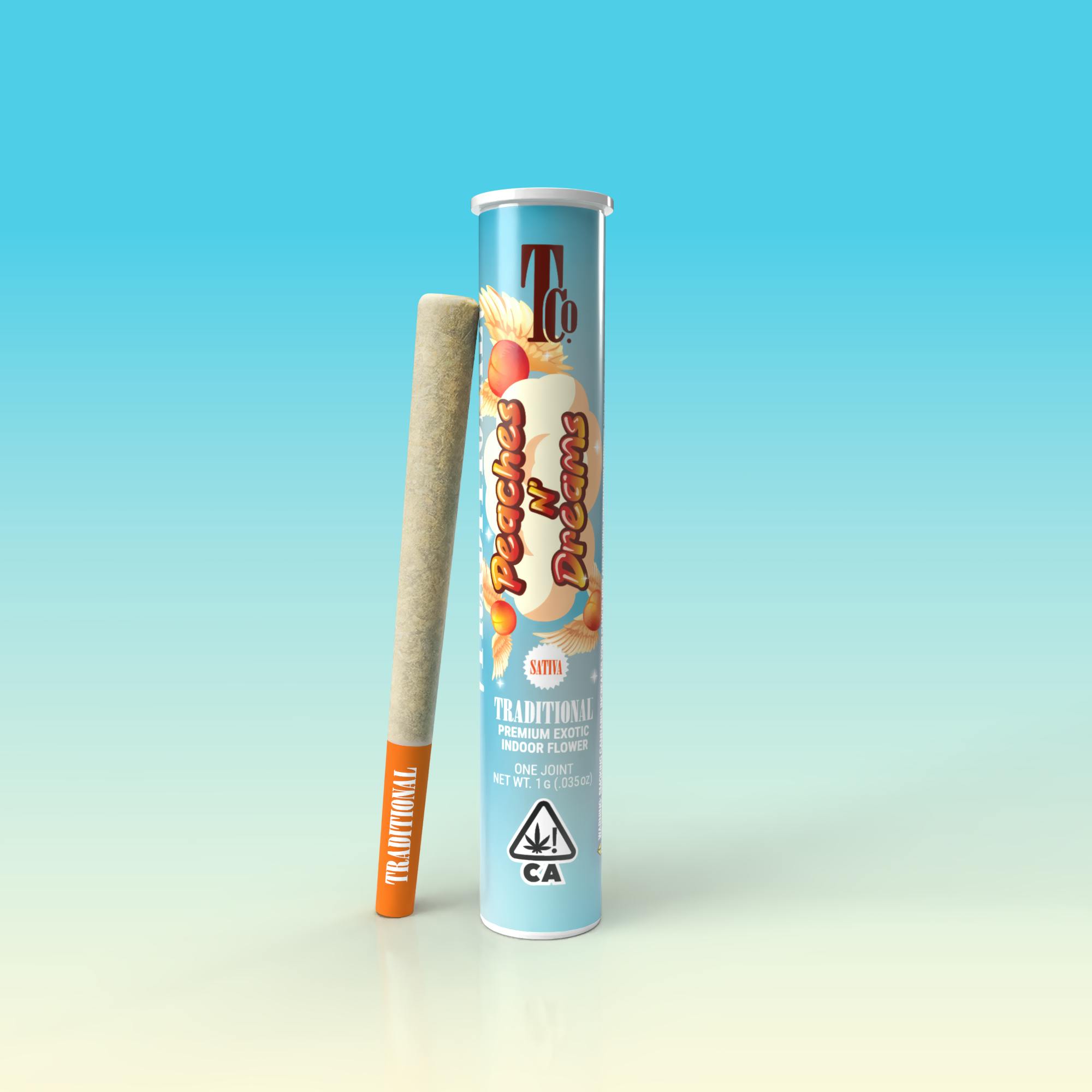 Traditional - Peaches N' Dreams 1g Pre-Roll