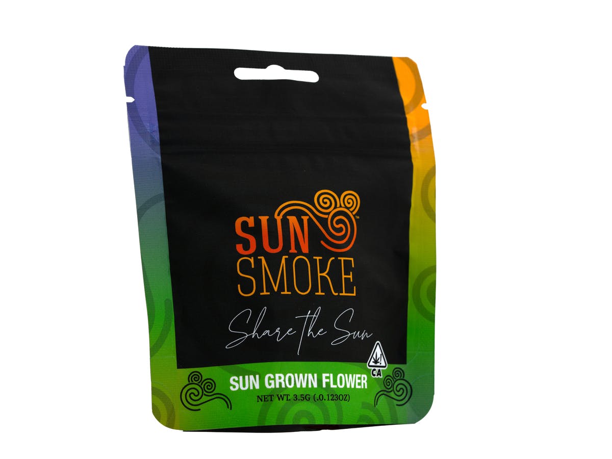 SunSmoke 3.5g Flower - Sour Tangie (S) - drgreenrx | Weedmaps