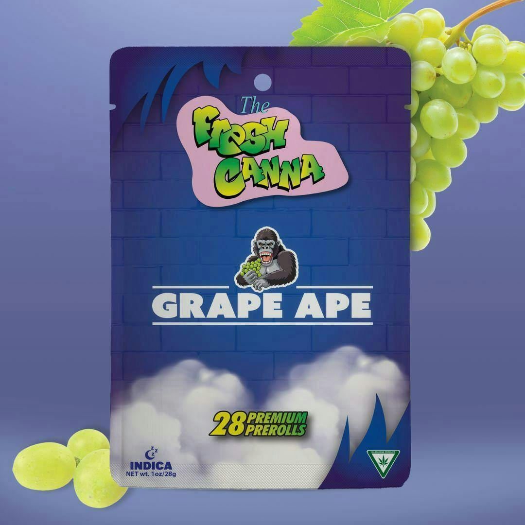 Fresh Canna | Grape Ape | Joint | 1g each | 28pk by Fresh Canna