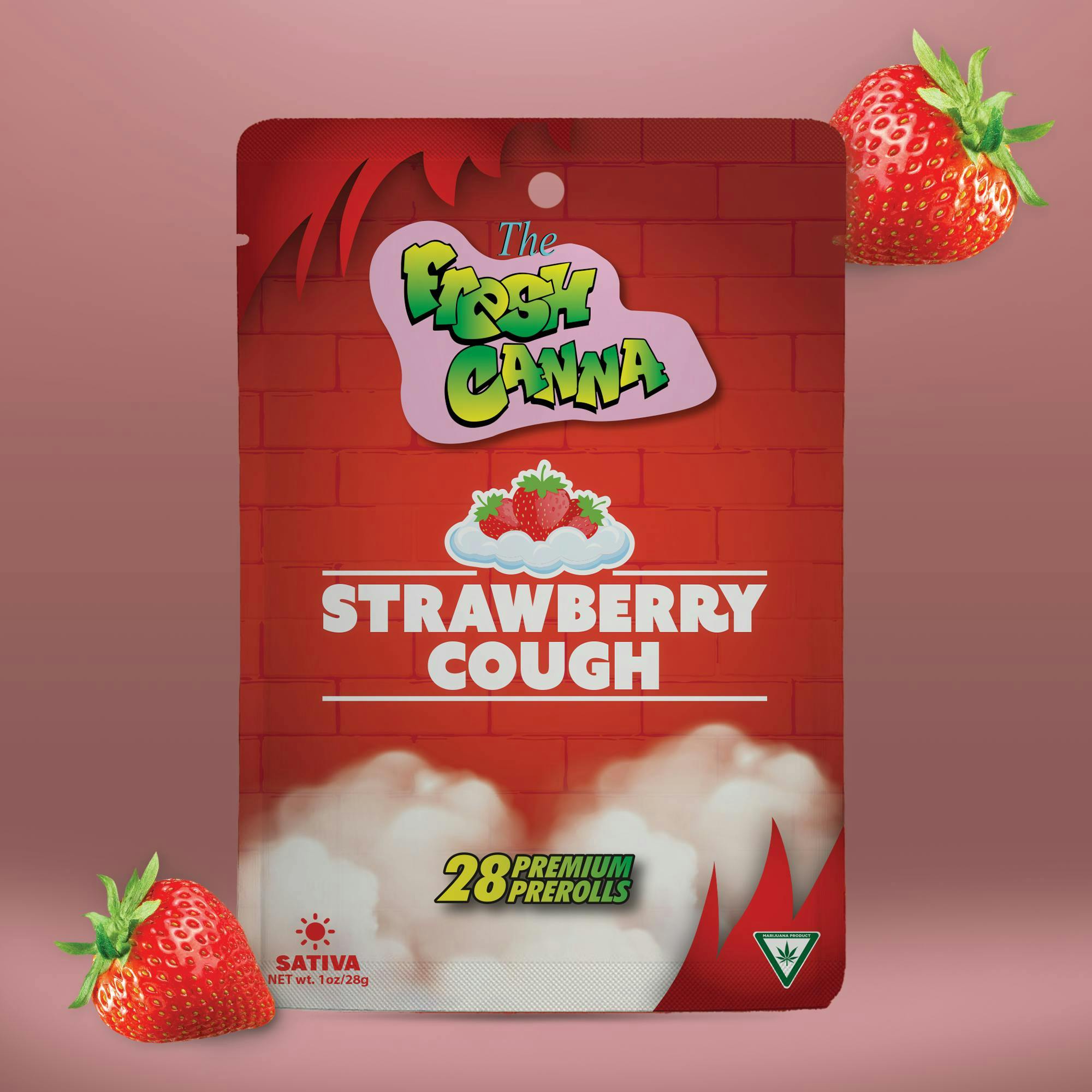 Strawberry Cough Joint 28pk