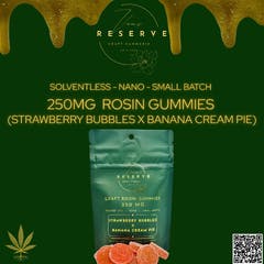 Van's Reserve - Rosin Gummies - Strawberry Bubbles x Banana Cream Pie-250mg by MidSouth Extracts