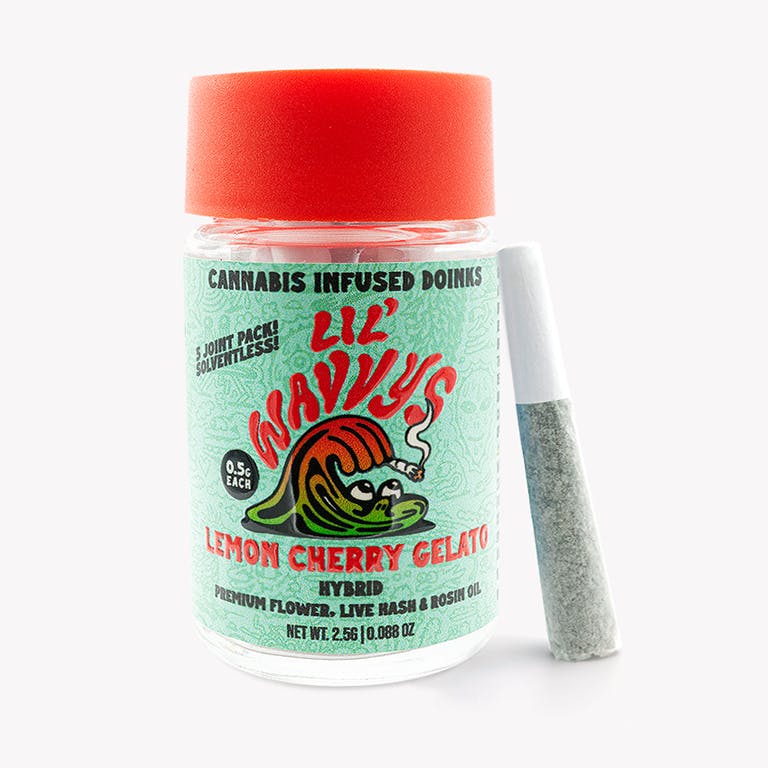 Infused Prerolls Lemon Cherry Gelato