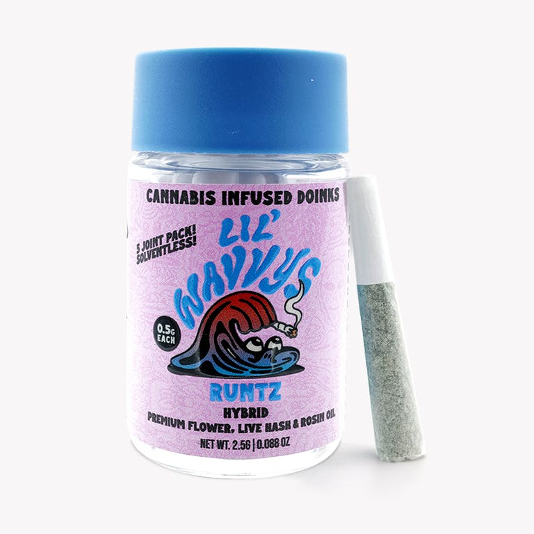 Infused Prerolls Runtz Lil Wavvys