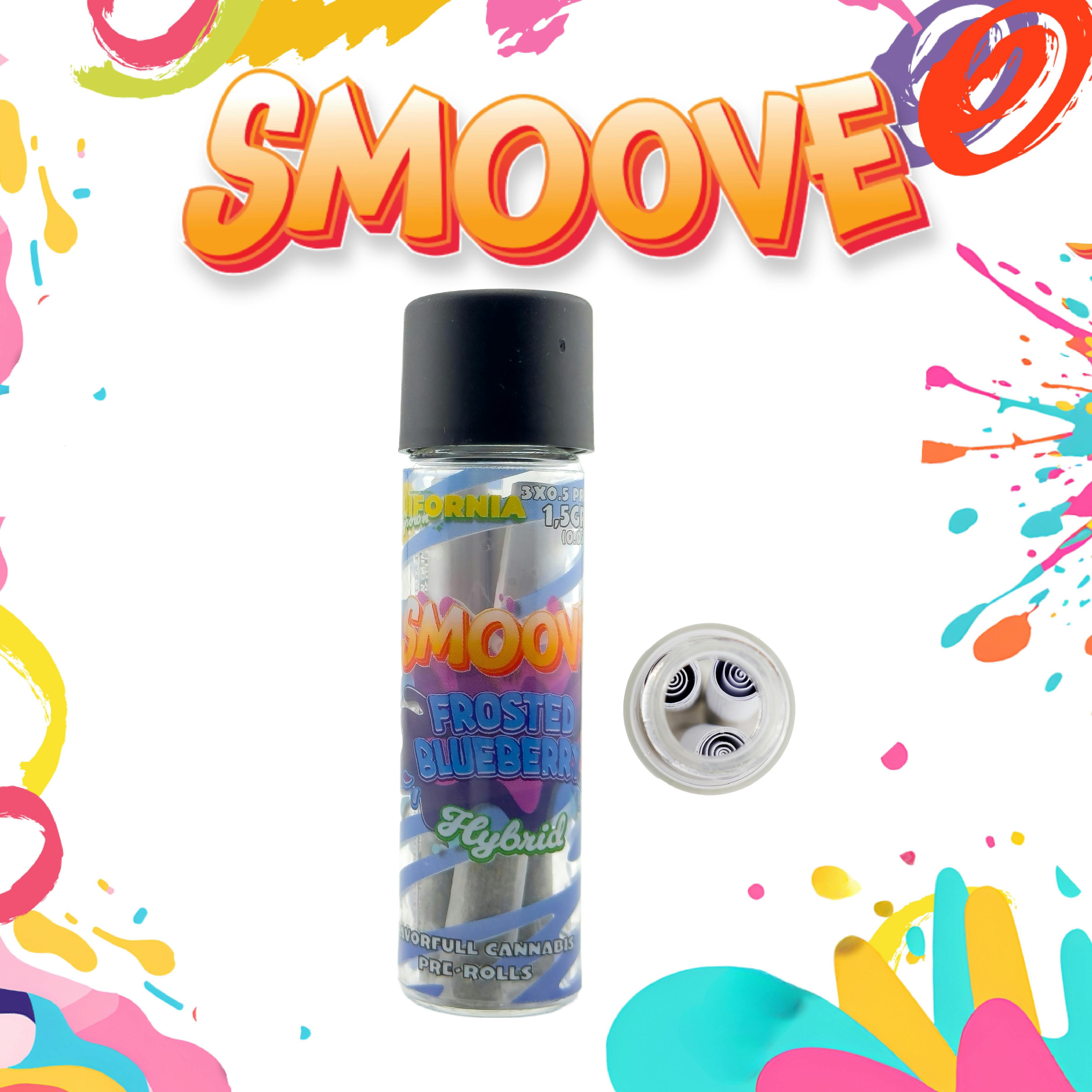 Smoove Pre Roll Frosted Blueberry 3 x 0.5 - 1.5 G