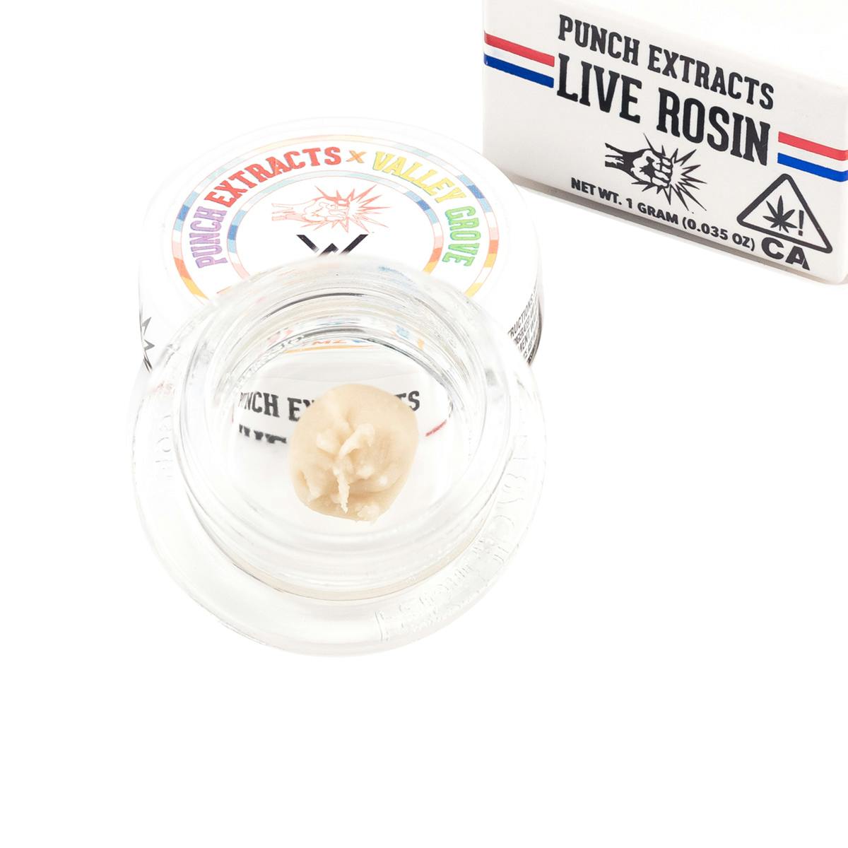 RG5 X TMZ Tier 1 Live Rosin Cold Cure Badder (1g) - Punch Edibles