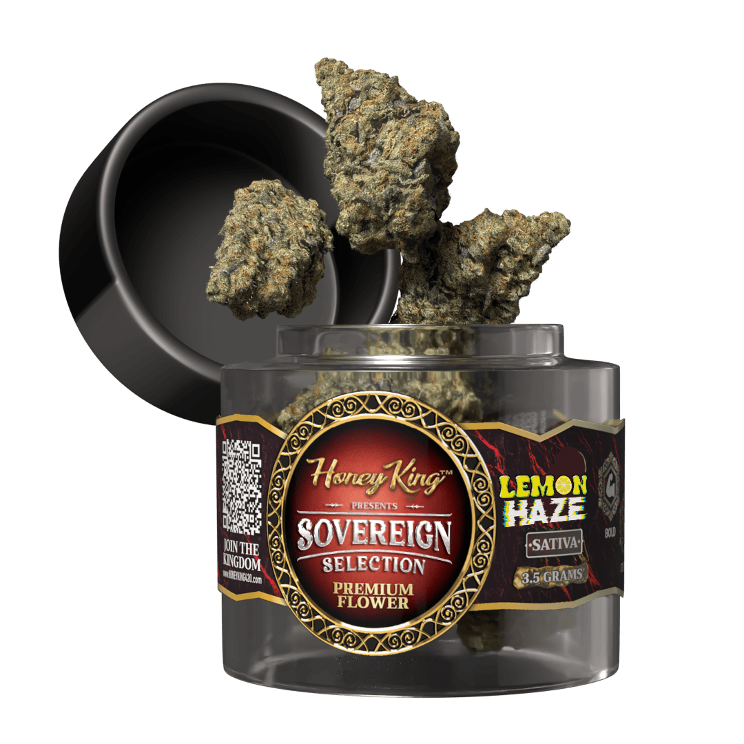 3.5G SOVEREIGN SELECTION INDOOR FLOWER - LEMON HAZE by Honey King