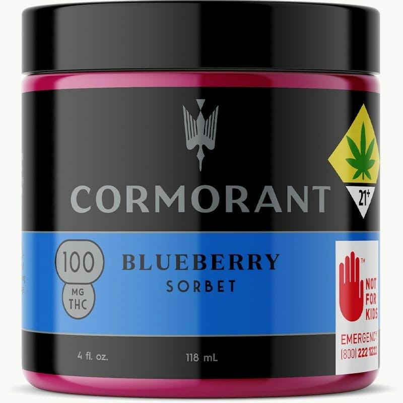 Blueberry Sorbet (100mg, 4oz)