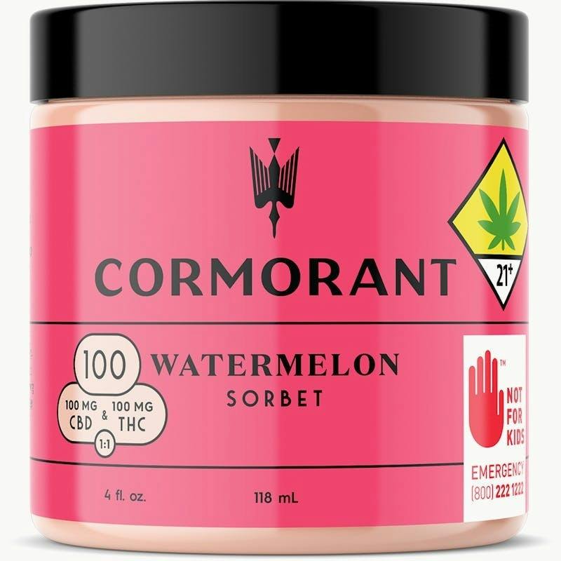 1:1 Watermelon Sorbet (100mg, 4oz)