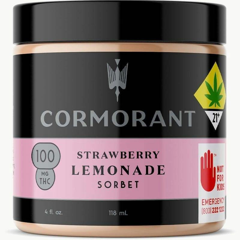 Strawberry Lemonade Sorbet (100mg, 4oz)
