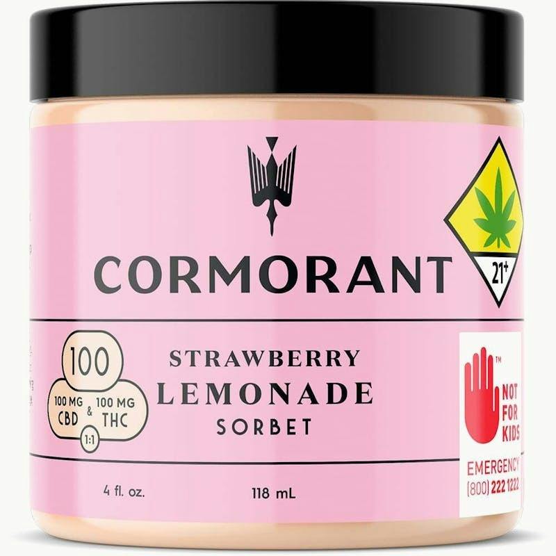 1:1 Strawberry Lemonade Sorbet (100mg, 4oz)