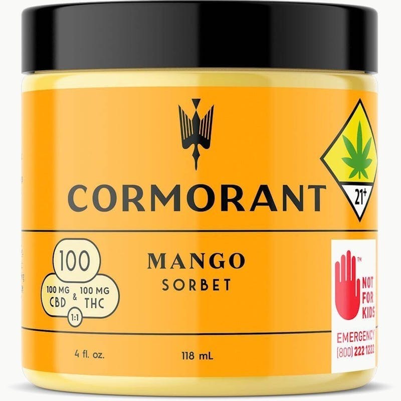 1:1 Mango Sorbet (100mg, 4oz)