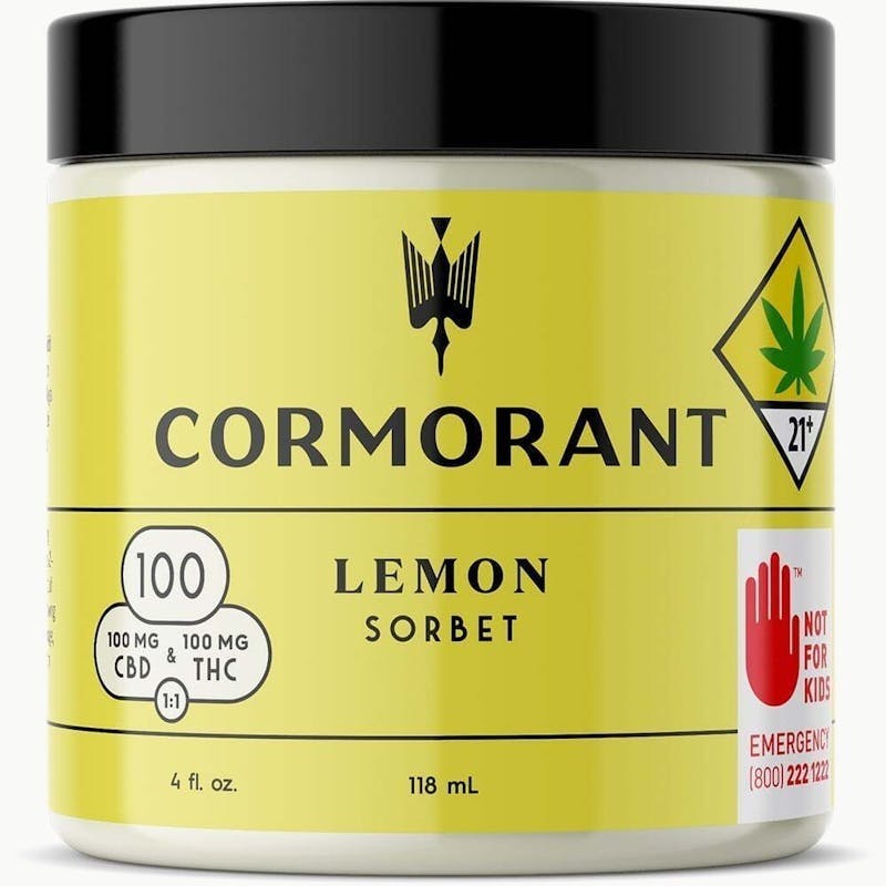 1:1 Lemon Sorbet (100mg, 4oz)