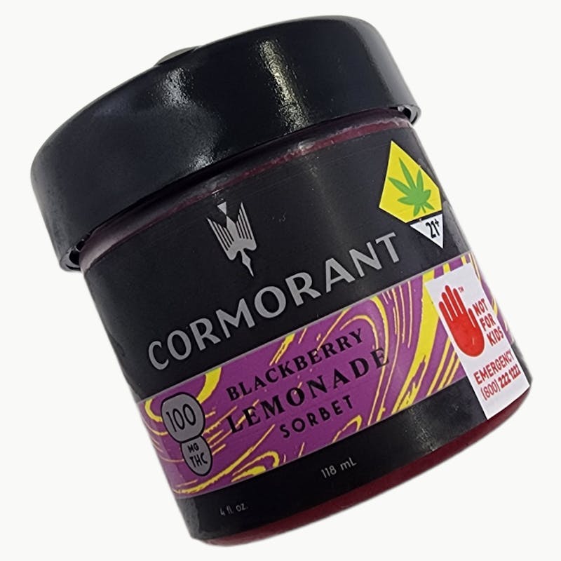 Blackberry Lemonade Sorbet 100mg, 4oz