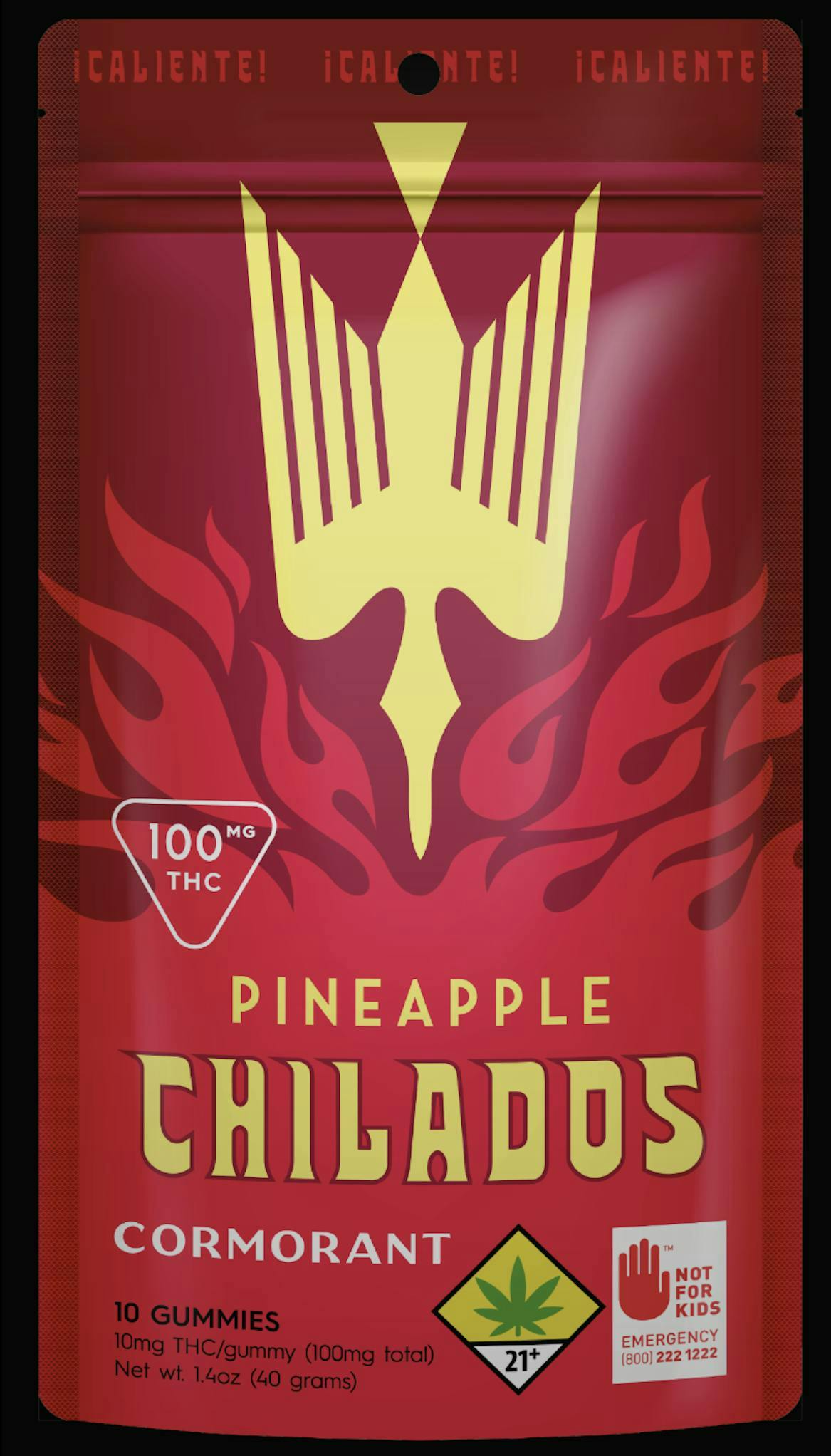 Pineapple Chilados Gummies (10pk, 100mg)