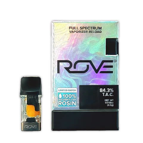 Rove Purple Mercury · Solventless Live Rosin · 0.5g (Reload), Concentrates