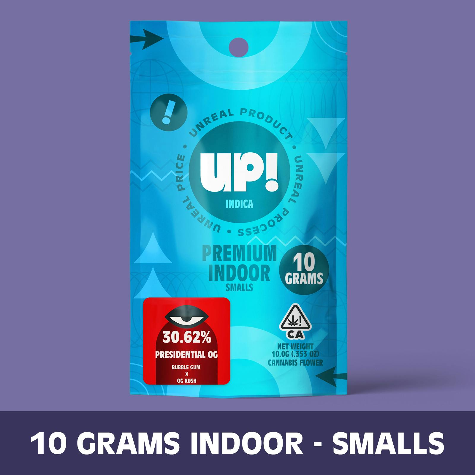 Presidential OG (Indica) Premium Indoor Smalls 10g - UP!