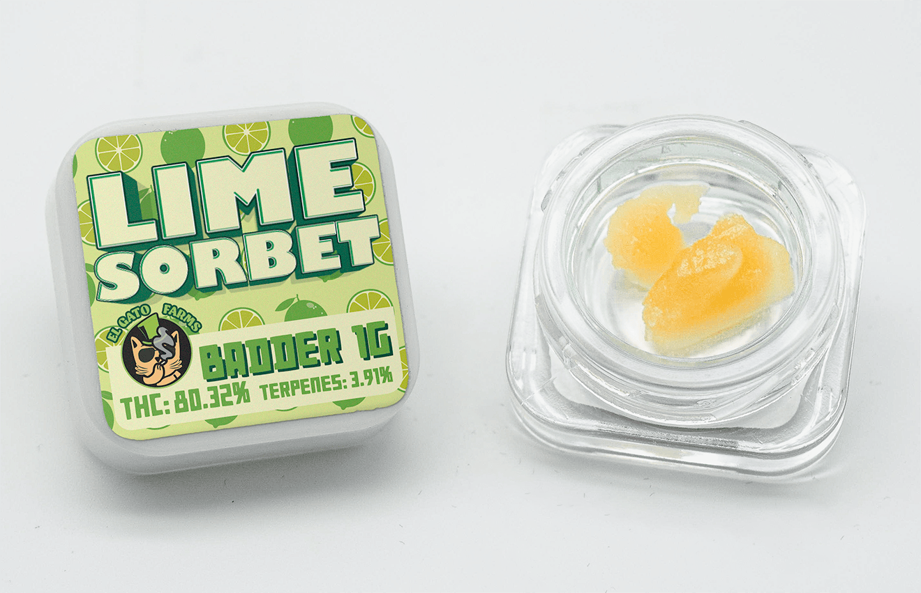 El Gato Concentrate 1g - Lime Sorbet (Badder)