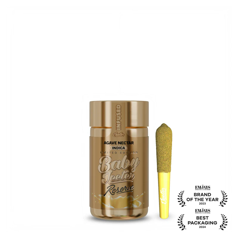 Jeeter Agave Nectar · Reserve Quad-Infused Minis · 0.5g each · 5pk, Infused Pre-Rolls