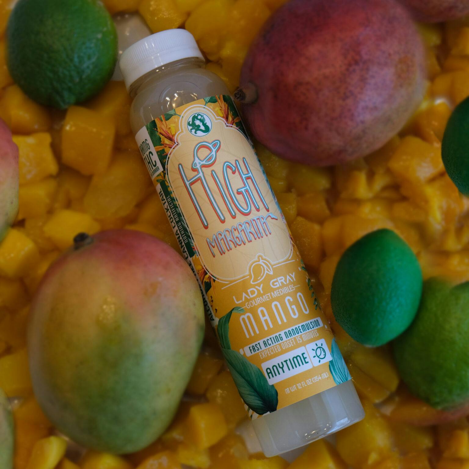 Lady Gray - Drinkables - Mango High Margarita by Lady Gray Gourmet Medibles