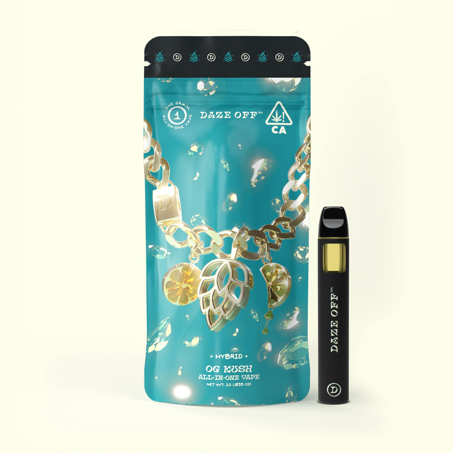 OG Kush All-in-one Vape (1g)