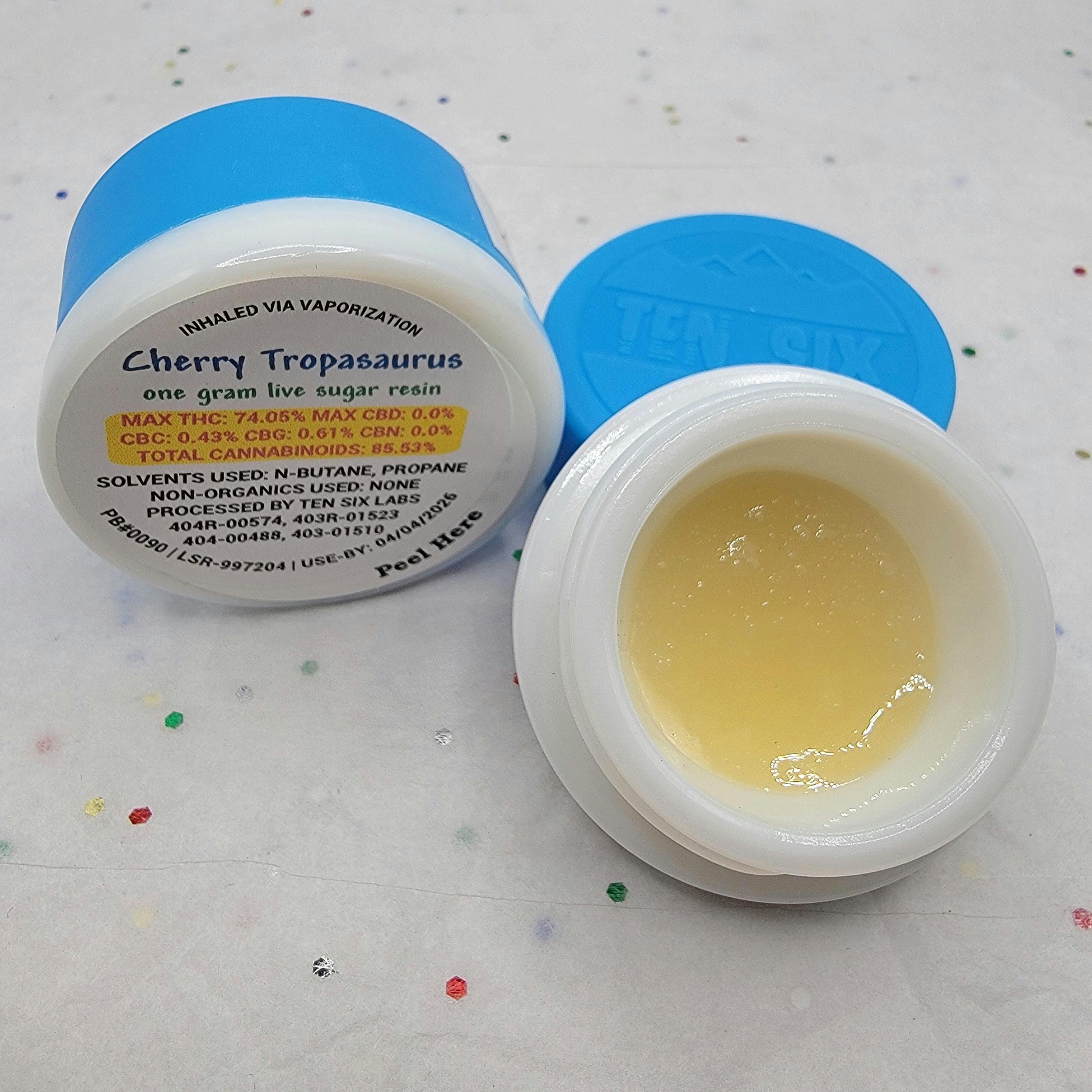 Cherry Tropasaurus Live Sugar Resin