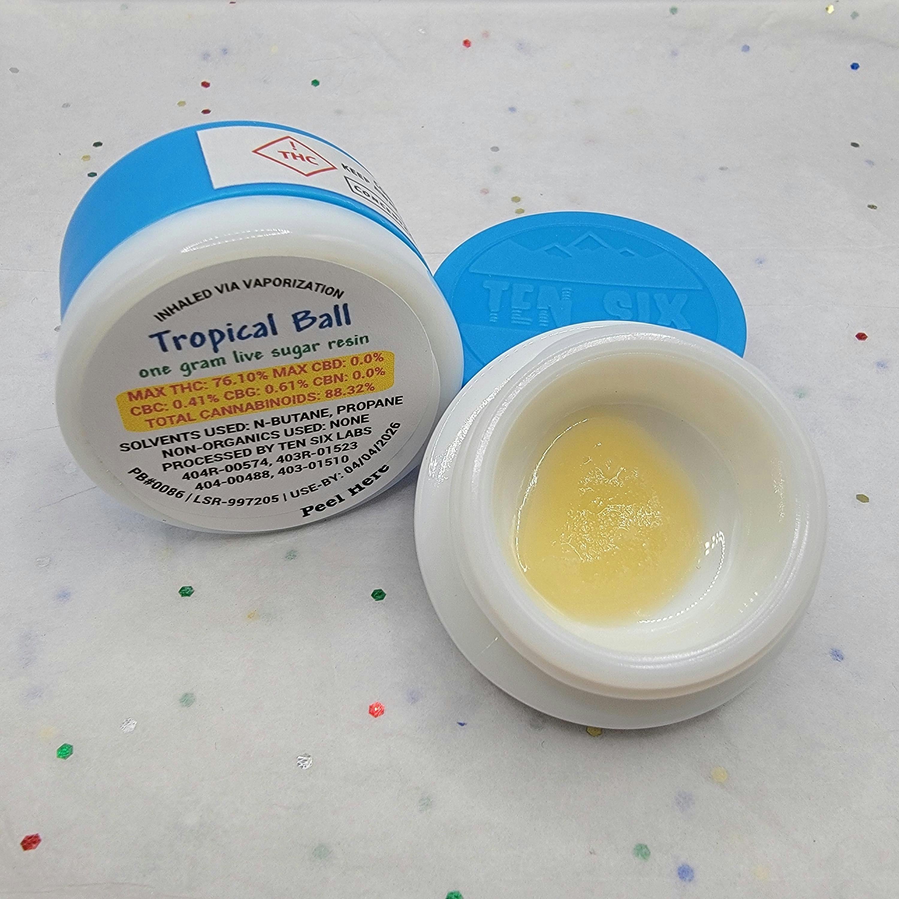 Tropical Ball Live Sugar Resin